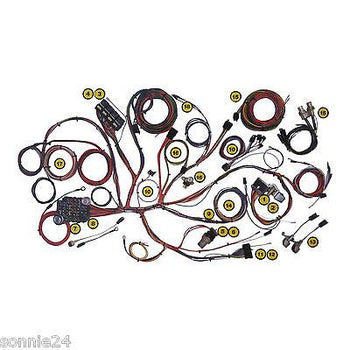 1967 1968 Mustang wire harness American Autowire Update Wiring Kit # 510055
